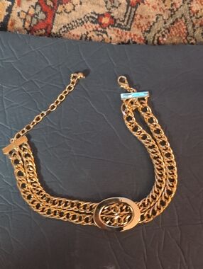 VtgGold Multi-Chain Statement Necklace